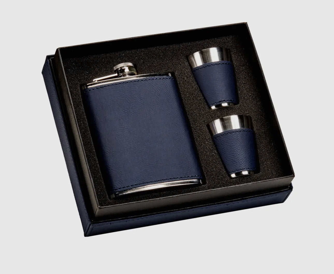 Flask & Shot Glass Gift Set