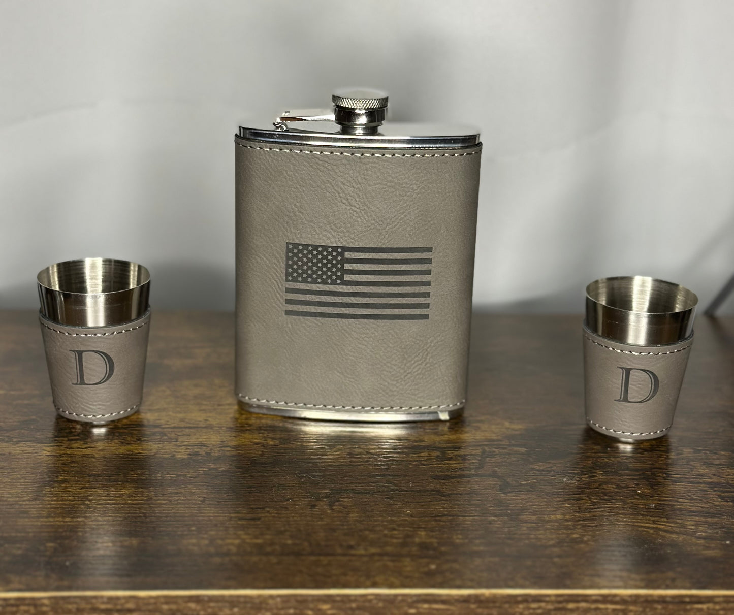 Flask & Shot Glass Gift Set