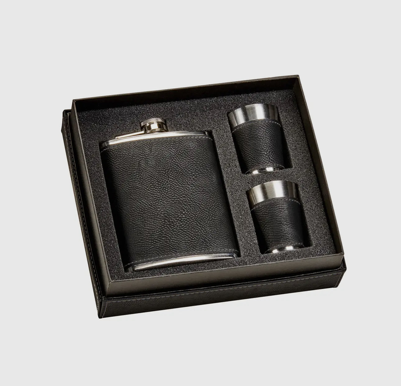 Flask & Shot Glass Gift Set