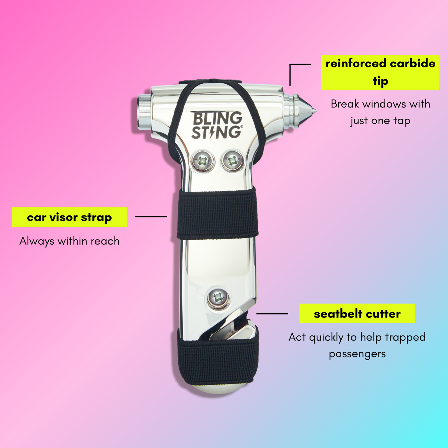 Emergency Escape Hammer